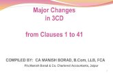 COMPILED BY: CA MANISH BORAD, B.Com, LLB, FCA P/o.Manish Borad & Co. Chartered Accountants, Jaipur 1.