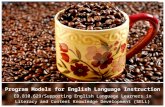 ED.810.629/Supporting English Language Learners in Literacy and Content Knowledge Development (SELL) Program Models for English Language Instruction.