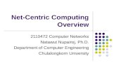 Net-Centric Computing Overview 2110472 Computer Networks Natawut Nupairoj, Ph.D. Department of Computer Engineering Chulalongkorn University.