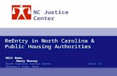 Bill Rowe, Nancy Murray North Carolina Justice Center Chair of Housing & Trans. Work P.O. Box 28068 * Raleigh, NC 27611 Group of Gov. StreetSafe Taskforce.