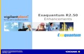 Exaquantum R2.50 Enhancements Issue b Copyright © Yokogawa Electric Corporation 25th March, 2009 Exaquantum R2.50 Enhancements.