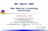 Http:// Brad Harvey, CCM Senior Physical Scientist (Meteorologist) Office of New Reactors U.S. Nuclear Regulatory Commission 13th NUMUG Meeting,