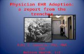 Physician EHR Adoption: a report from the trenches Kiki C. Nocella, PhD, MHA CEO Believe Health, LLC.