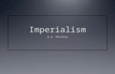 Definition of Imperialism Imperialism occurs when a strong nation takes over a weaker nation or region and dominates its economic, political, and/or cultural.