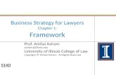 Business Strategy for Lawyers Chapter 1: Framework Prof. Amitai Aviram Aviram@illinois.edu University of Illinois College of Law Copyright © Amitai Aviram.