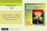 Personal Loans and Purchasing Decisions © 2010 Pearson Education, Inc. All rights reserved Chapter 10.