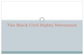 The Black Civil Rights Movement. The Jim Crow South Right after Reconstruction state legislatures passed laws aimed at keeping blacks from voting.  Jim.