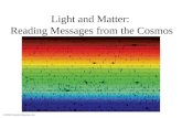 © 2010 Pearson Education, Inc. Light and Matter: Reading Messages from the Cosmos.