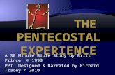 A 30 Minute Bible Study by Britt Prince © 1998 PPT Designed & Narrated by Richard Tracey © 2010.