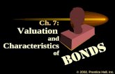 Ch. 7: Valuation and Characteristics of  2002, Prentice Hall, Inc.