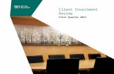 Client Investment Review First Quarter 2015. Agenda › Setting Goals Follow-up From Last Meeting Financial Planning Check Up and Reconfirm Goals Global.