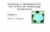 Planning & Implementation for Effective Technology Integration Chapter 2 By M. D. Roblyer.