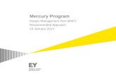 Mercury Program Margin Management Tool (MMT) Recommended Approach 23-January-2014.