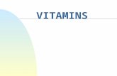 VITAMINS. Quiz – Do You Need a Multivitamin/Mineral Supplement?When ?