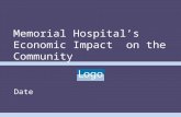 Memorial Hospital’s Economic Impact on the Community Date.