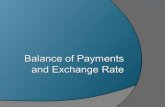 The Balance of Payments Account  Meaning of the balance of payments  The current account.