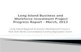 Long Island Regional Economic Development Council New York Works Consolidated Funding Application Grant.