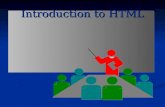 Introduction to HTML. Getting Started.. Getting Started.. What is HTML? What is HTML? How to create and View an HTML document? How to create and View.