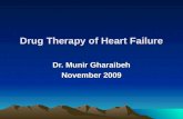 Drug Therapy of Heart Failure Dr. Munir Gharaibeh November 2009.