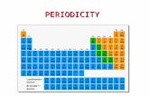 PERIODICITYPERIODICITY Periodic Table Dmitri Mendeleev developed the modern periodic table. Argued that element properties are periodic functions of.