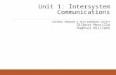 Unit 1: Intersystem Communications COP4858 PROGRAM & TECH ENHANCED 463773 Gilbert Mancilla Hughval Williams.