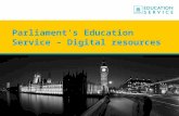 Parliament’s Education Service – Digital resources.
