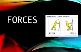 FORCES. VOCABULARY Force- A push or pull that acts on an object. Newton- The force that causes 1-kg mass to accelerate at a rate of 1 meter per second.