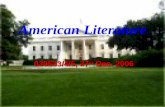 American Literature 030533/4/5, 27 st Dec. 2006. The American Modernism (IV) (1914 - 1945) Lecture 13.