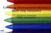 Johannes Schneider @ PODC 2009 –1 Coloring Unstructured Wireless Multi-Hop Networks Johannes Schneider Roger Wattenhofer TexPoint fonts used in EMF. Read.
