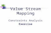 Value Stream Mapping Constraints Analysis Exercise.