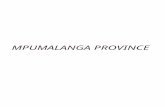 MPUMALANGA PROVINCE. PRESENTATION OF THE MPUMALANGA PROVINCE TO THE PORTFOLIO COMMITTEE IN CAPETOWN, ON 19 MAY 2006. INTRODUCTION The Mpumalanga Province