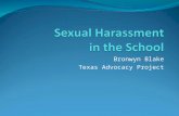 Bronwyn Blake Texas Advocacy Project. National Council for Victims of Crime () Sexual harassment is unwanted sexual behavior. It may take.