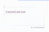 Correlation By Dr.Muthupandi,. Correlation Correlation is a statistical technique which can show whether and how strongly pairs of variables are related.