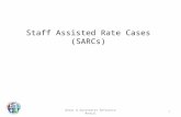 Staff Assisted Rate Cases (SARCs) 1 Water & Wastewater Reference Manual.