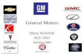 Marty Whitfield ACG 2021 Section 080 General Motors.