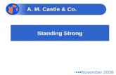 Standing Strong  November 2009 A. M. Castle & Co.