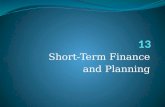 Short-Term Finance and Planning. Working Capital Management.