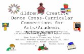 Children’s Creative Dance Cross- Curricular Connections for Arts/Academic Achievement! April Johnson-Mozzetti Elementary Physical Education and Dance Specialist.