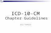 ICD-10-CM Chapter Guidelines Jill Tuthill. Human Immunodeficiency Virus (HIV) Infections Code only confirmed cases of HIV infection/illness. “Confirmation”