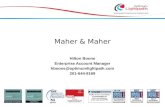 Maher & Maher Hilton Boone Enterprise Account Manager hboone@optimumlightpath.com 201-644-9169.