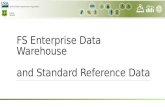 FS Enterprise Data Warehouse and Standard Reference Data.