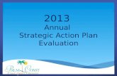 2013 Annual Strategic Action Plan Evaluation. Overview Background Role of SAP Implementation Evaluation process Council feedback Enhancement of SAP.