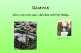 This is my town and I live here with my family. Szarvas means: deer Szarvas.