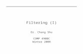 Filtering (I) Dr. Chang Shu COMP 4900C Winter 2008.