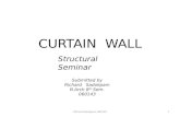 Richard Sadokpam, 0601431 CURTAIN WALL Structural Seminar Submitted by Richard Sadokpam B.Arch 8 th Sem. 060143.