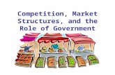 Competition, Market Structures, and the Role of Government.