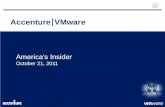 1 Accenture | VMware America’s Insider October 21, 2011.