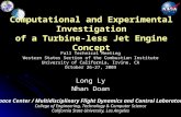 Computational and Experimental Investigation of a Turbine-less Jet Engine Concept Long Ly Nhan Doan Fall Technical Meeting Western States Section of the.