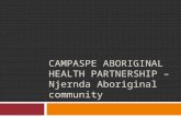 CAMPASPE ABORIGINAL HEALTH PARTNERSHIP â€“ Njernda Aboriginal community