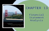 The McGraw-Hill Companies, Inc. 2008McGraw-Hill/Irwin CHAPTER 13 Financial Statement Analysis.